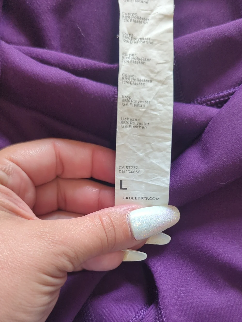 Like New Fabletics Powerhold Leggings